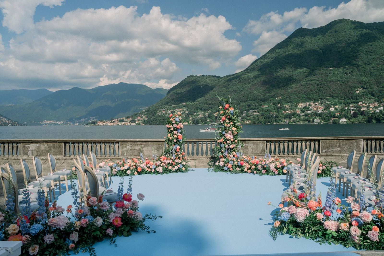 A wedding on Lake Como