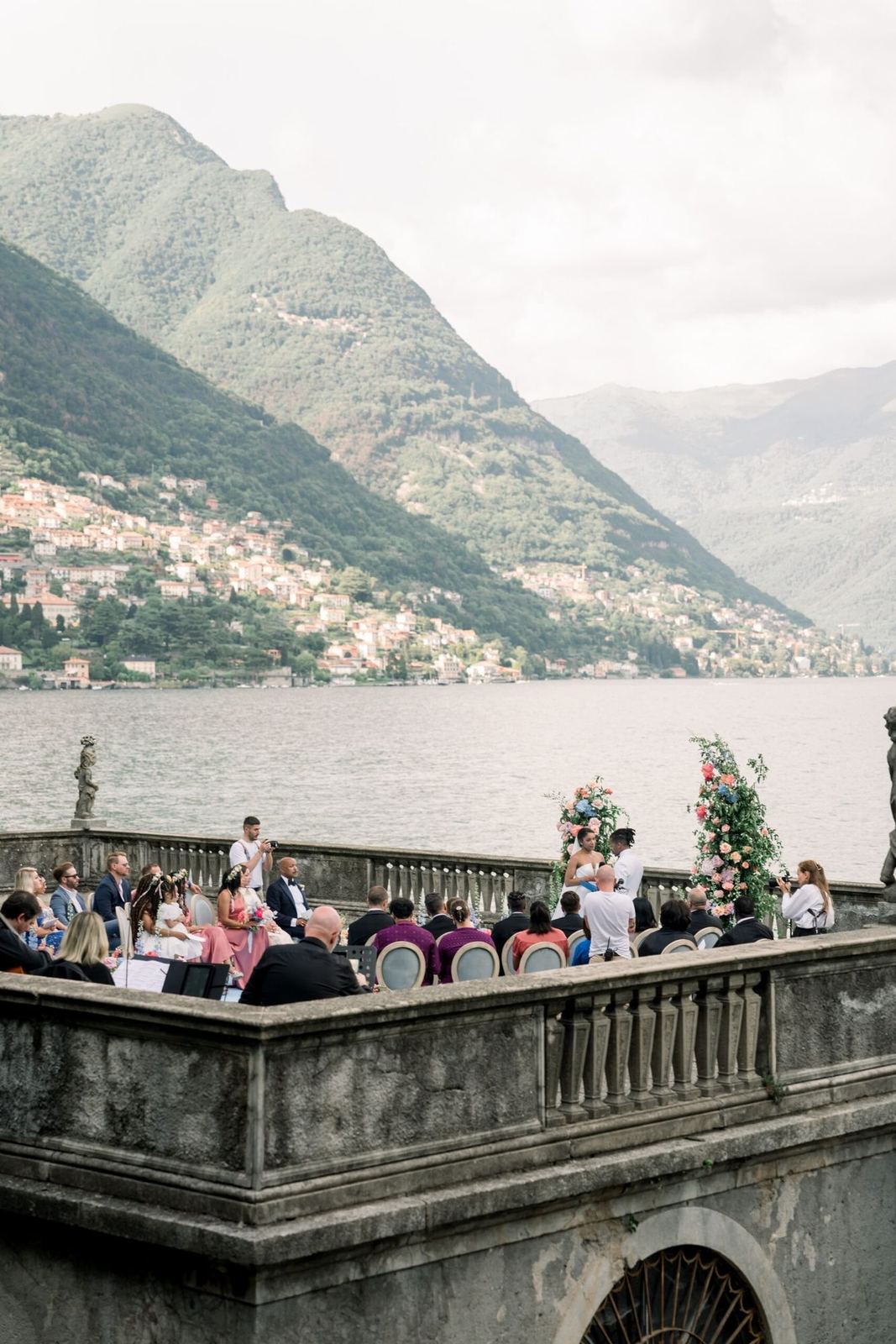 A wedding on Lake Como