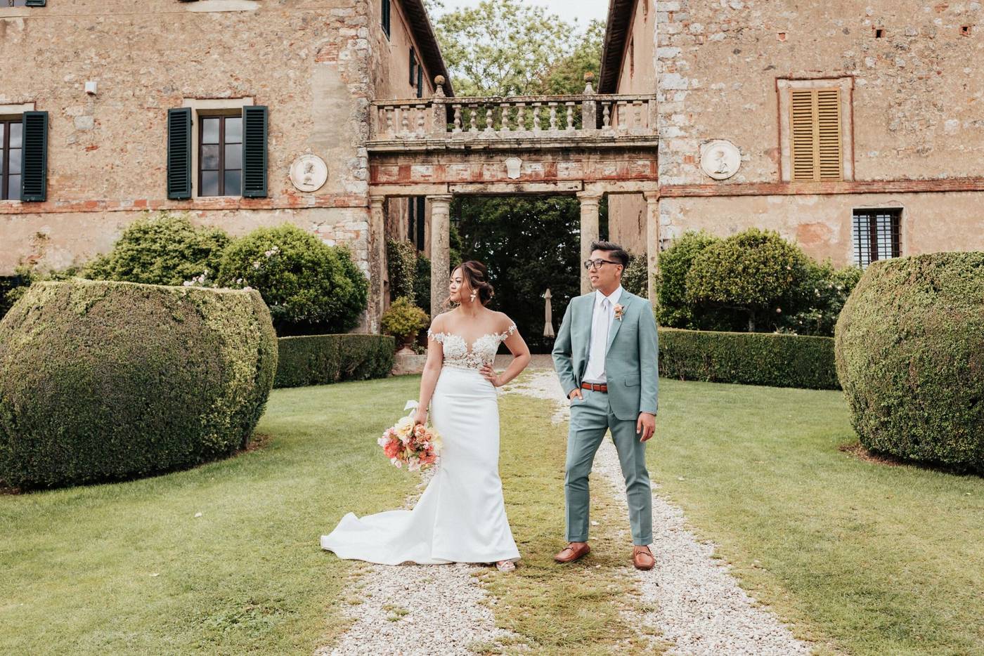 Katrina & Jay, wedding in Tuscany