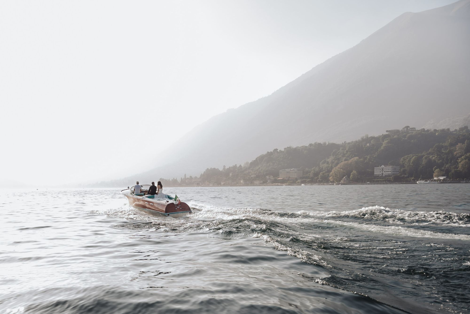 A wedding on Lake Como