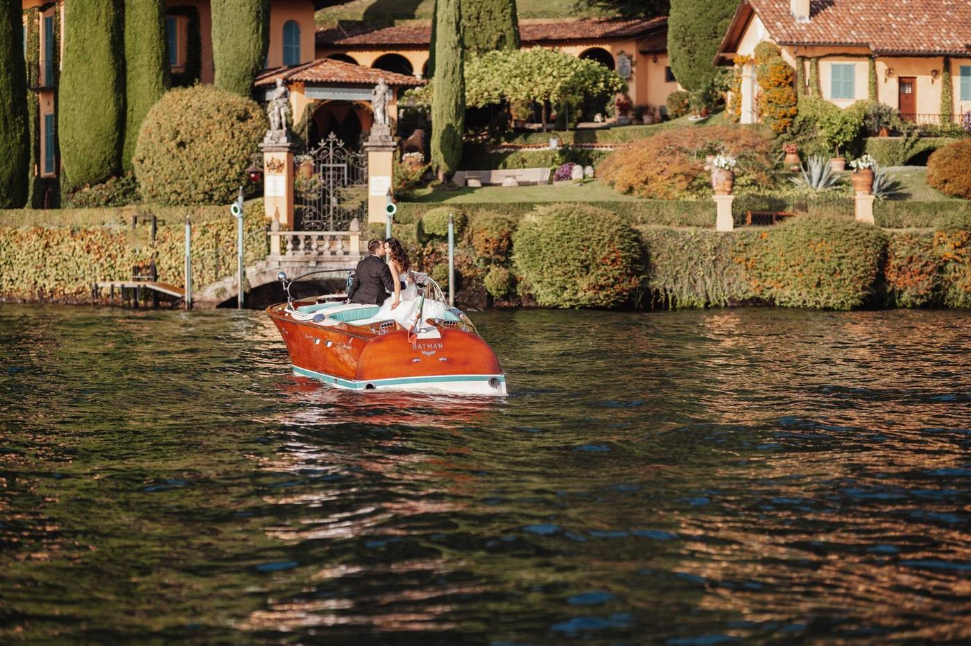 A wedding on Lake Como