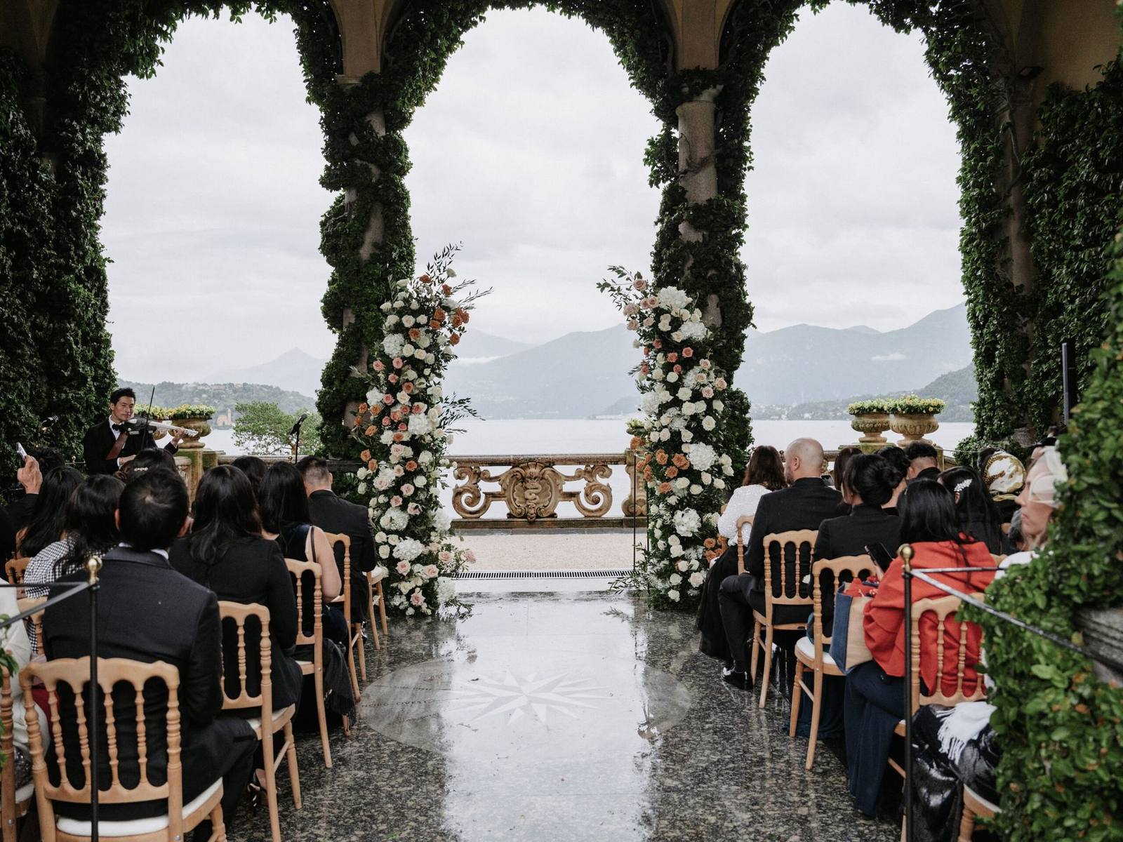 A wedding on Lake Como