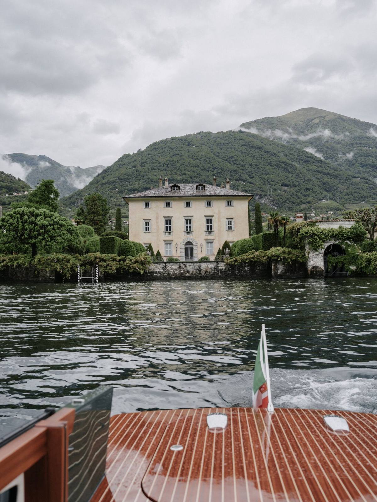 A wedding on Lake Como